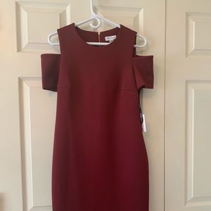 Calvin Klein Cold Shoulder Dress- NEW with Tag.